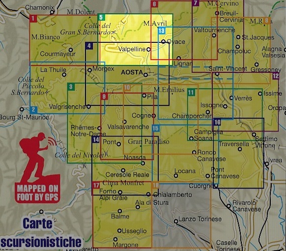 ESC-05 Gran San Bernardino, Ollomont | wandelkaart 1:25.000 9788898520855 Escursionista Carta dei Sentieri 1:25.000 Wandelkaarten Aosta, Gran Paradiso ESC-05 Gran San Bernardino, Ollomont | wandelkaart 1:25.000 9788898520855 Escursionista Carta dei Sentieri 1:25.000 Wandelkaarten Aosta, Gran Paradiso