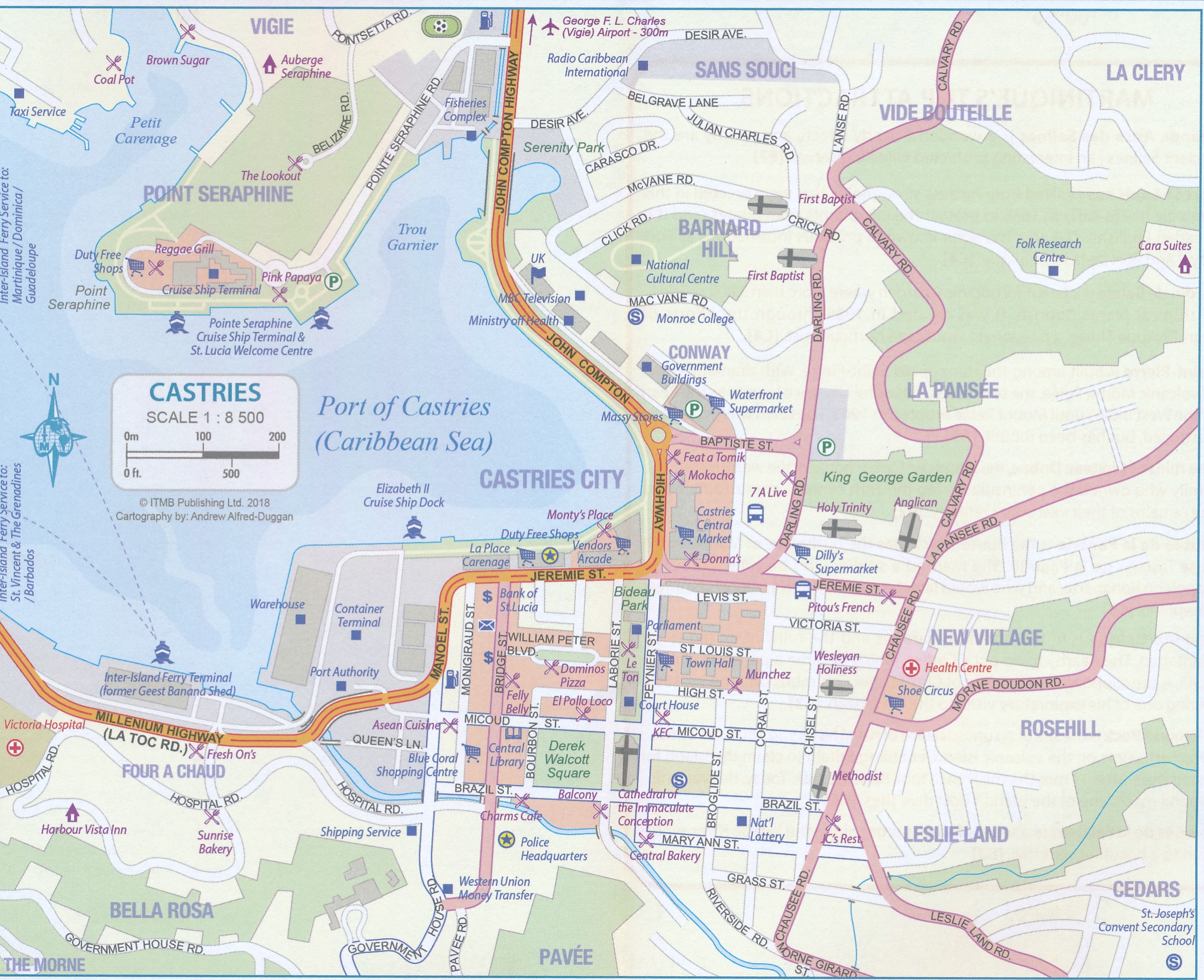 ITM Saint-Lucia 1:65.000 - Martinique 1:45.000 9781771297073 International Travel Maps Landkaarten en wegenkaarten Overig Caribisch gebied ITM Saint-Lucia 1:65.000 - Martinique 1:45.000 9781771297073 International Travel Maps Landkaarten en wegenkaarten Overig Caribisch gebied