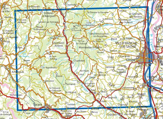 wandelkaart 2930ET Villefranche-sur-Saône 1:25.000 9782758534990 IGN IGN 25 Omgeving Lyon Wandelkaarten Lyon en omgeving wandelkaart 2930ET Villefranche-sur-Saône 1:25.000 9782758534990 IGN IGN 25 Omgeving Lyon Wandelkaarten Lyon en omgeving