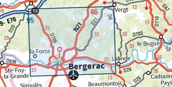 SB-1836 Bergerac, Creysse | wandelkaart 1:25.000 9782758548188 IGN IGN 25 Dordogne Wandelkaarten Dordogne SB-1836 Bergerac, Creysse | wandelkaart 1:25.000 9782758548188 IGN IGN 25 Dordogne Wandelkaarten Dordogne