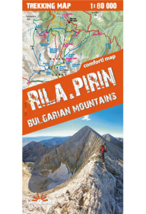 Rila, Pirin 1:80.000 9788361155591  TerraQuest   Wandelkaarten Bulgarije