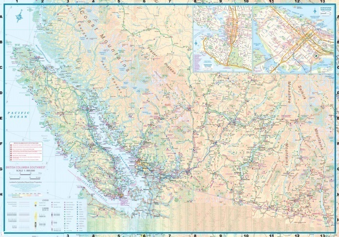 ITM British Columbia Southwest & Washington State | landkaart, autokaart 1:800.000 9781771290869 International Travel Maps Landkaarten en wegenkaarten Vancouver en British Columbia, Washington, Oregon, Idaho, Wyoming, Montana ITM British Columbia Southwest & Washington State | landkaart, autokaart 1:800.000 9781771290869 International Travel Maps Landkaarten en wegenkaarten Vancouver en British Columbia, Washington, Oregon, Idaho, Wyoming, Montana