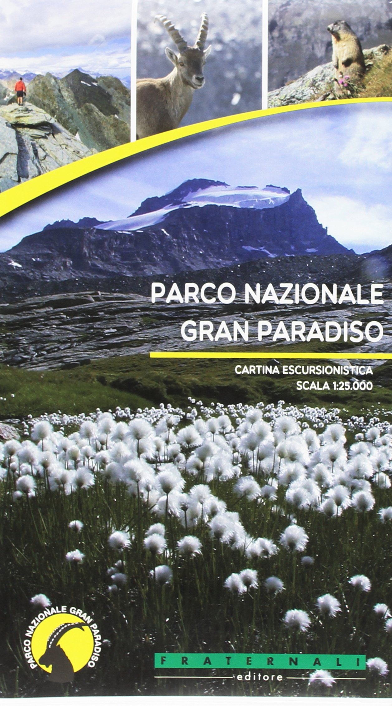 wandelkaart  Gran Paradiso | Parco Nazionale 1:25.000 9788897465454  Fraternali Editore Fraternali 1:25.000  Wandelkaarten Aosta, Gran Paradiso