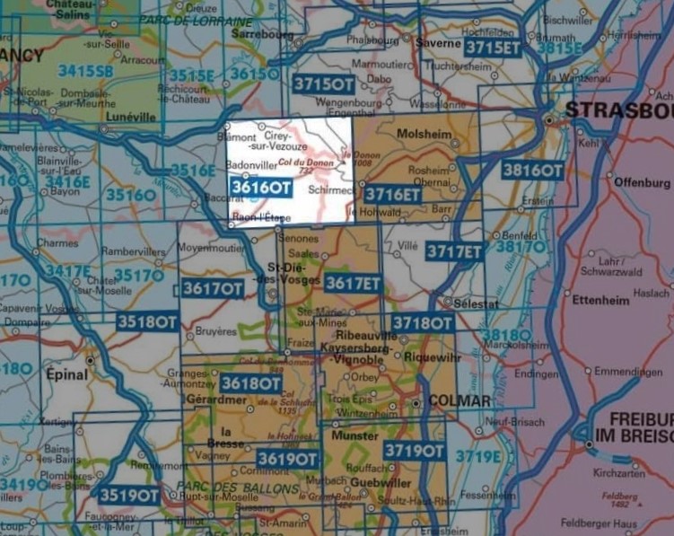 wandelkaart 3616OT Lac de Pierre-Percée 1:25.000 9782758550327 IGN IGN 25 Vogezen Wandelkaarten Vogezen wandelkaart 3616OT Lac de Pierre-Percée 1:25.000 9782758550327 IGN IGN 25 Vogezen Wandelkaarten Vogezen