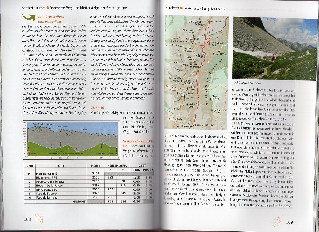 Bocchete-Weg und Klettersteige der Brentagruppe 9788885468702 Idea Montagna Klimmen-bergsport Zuid-Tirol, Dolomieten Bocchete-Weg und Klettersteige der Brentagruppe 9788885468702 Idea Montagna Klimmen-bergsport Zuid-Tirol, Dolomieten