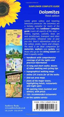 Sunflower Dolomites + Eastern South Tyrol | Dolomieten wandelgids + 9781856915168 Sunflower Landscapes Wandelgidsen Zuid-Tirol, Dolomieten Sunflower Dolomites + Eastern South Tyrol | Dolomieten wandelgids + 9781856915168 Sunflower Landscapes Wandelgidsen Zuid-Tirol, Dolomieten