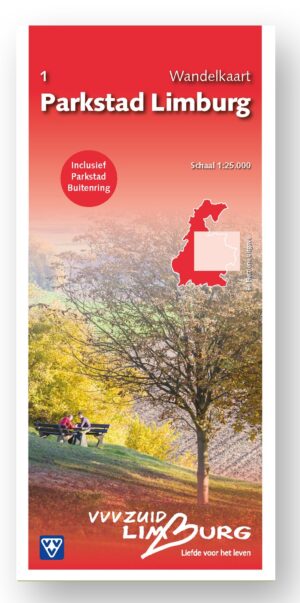 Parkstad Limburg 1:25.000 | wandelkaart 1 31484  VVV Limburg   Wandelkaarten Maastricht en Zuid-Limburg