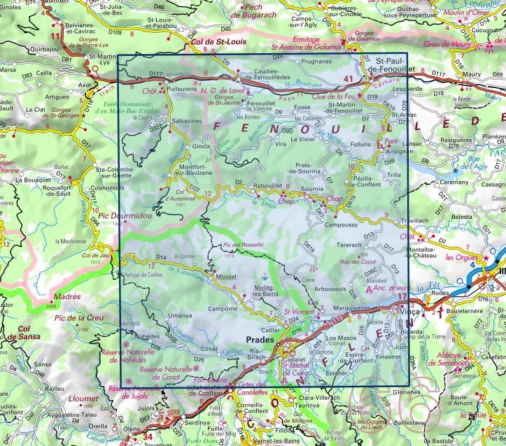 wandelkaart 2348ET Prades, Sournia 1:25.000 9782758545361 IGN IGN 25 Franse Pyreneeën Wandelkaarten Franse Pyreneeën wandelkaart 2348ET Prades, Sournia 1:25.000 9782758545361 IGN IGN 25 Franse Pyreneeën Wandelkaarten Franse Pyreneeën