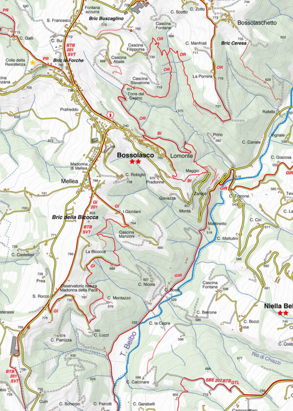 FRA-34 Langhe Sud | wandelkaart 1:25.000 9788897465508  Fraternali Editore Fraternali 1:25.000  Wandelkaarten Turijn, Piemonte