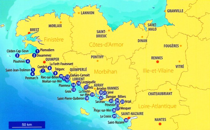 Le sentier des douaniers Bretagne Sud | wandelgids 9782737384318 Ouest France Meerdaagse wandelroutes, Wandelgidsen Bretagne Le sentier des douaniers Bretagne Sud | wandelgids 9782737384318 Ouest France Meerdaagse wandelroutes, Wandelgidsen Bretagne