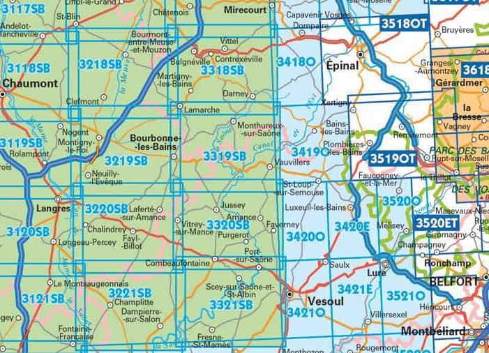 SB-3319 Monthureux-sur-Saône, Voisey | wandelkaart 1:25.000 9782758535782 IGN IGN 25 Lotharingen Wandelkaarten Lotharingen, Nancy, Metz SB-3319 Monthureux-sur-Saône, Voisey | wandelkaart 1:25.000 9782758535782 IGN IGN 25 Lotharingen Wandelkaarten Lotharingen, Nancy, Metz