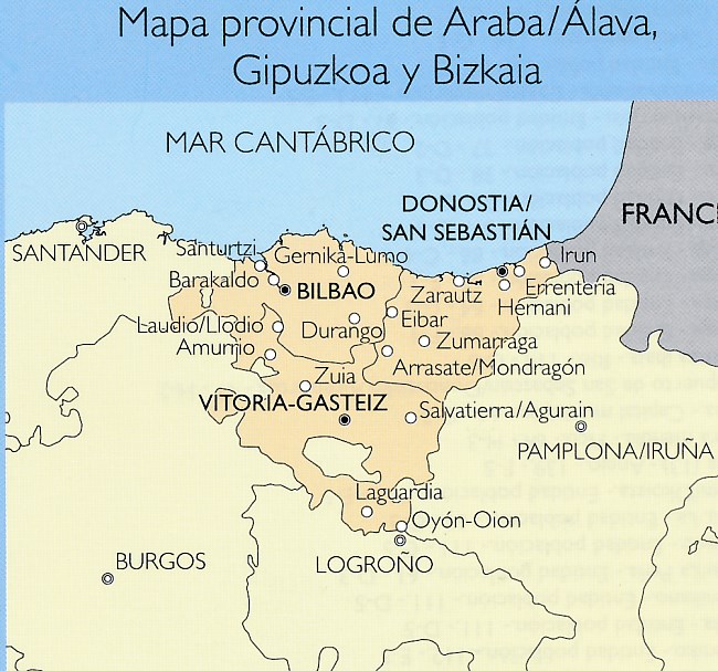 Prov.: Alava, Guipuzcoa, Vizcaya 1:200.000 9788441637139 CNIG Provinciekaarten Spanje Landkaarten en wegenkaarten Baskenland, Navarra, Rioja Prov.: Alava, Guipuzcoa, Vizcaya 1:200.000 9788441637139 CNIG Provinciekaarten Spanje Landkaarten en wegenkaarten Baskenland, Navarra, Rioja