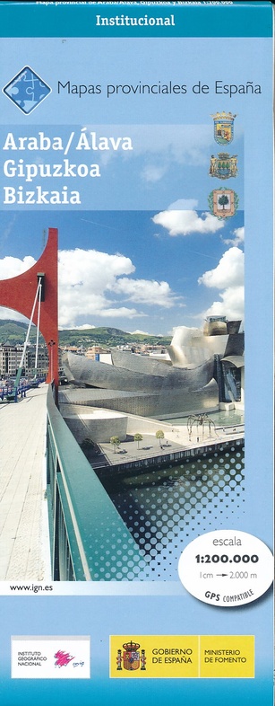 Prov.: Alava, Guipuzcoa, Vizcaya 1:200.000 9788441637139 CNIG Provinciekaarten Spanje Landkaarten en wegenkaarten Baskenland, Navarra, Rioja Prov.: Alava, Guipuzcoa, Vizcaya 1:200.000 9788441637139 CNIG Provinciekaarten Spanje Landkaarten en wegenkaarten Baskenland, Navarra, Rioja