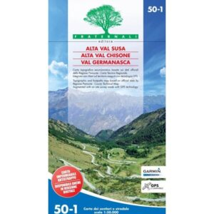 FRA50-1 Alta Val Susa | wandelkaart 1:50.000 9788897465256  Fraternali Editore Fraternali 1:50.000  Wandelkaarten Turijn, Piemonte