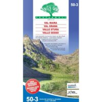 FRA50-3  Val Maira | wandelkaart 1:50.000 9788897465317  Fraternali Editore Fraternali 1:50.000  Wandelkaarten Turijn, Piemonte