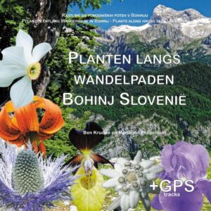 Planten langs wandelpaden Bohinj Slovenië | wandelgids / plantengids 9789090328201 Ben Krudde en Marianne Peppelman BKBoek   Natuurgidsen, Plantenboeken, Wandelgidsen Slovenië