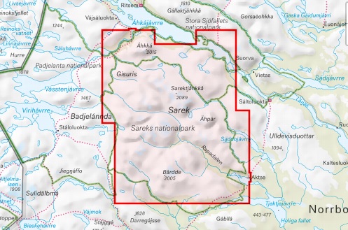 CAL-026 Sareks nationalpark wandelkaart 1:50.000 9789188335326 Calazo Calazo Zweeds Lapland Wandelkaarten Zweeds-Lapland (Norrbottens Län) CAL-026 Sareks nationalpark wandelkaart 1:50.000 9789188335326 Calazo Calazo Zweeds Lapland Wandelkaarten Zweeds-Lapland (Norrbottens Län)