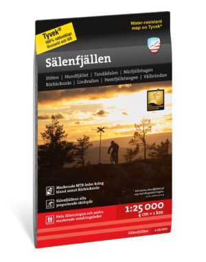 Sälenfjällen wandelkaart 1:25.000 9789189079199  Calazo Calazo Zweden midden  Wandelkaarten Midden Zweden