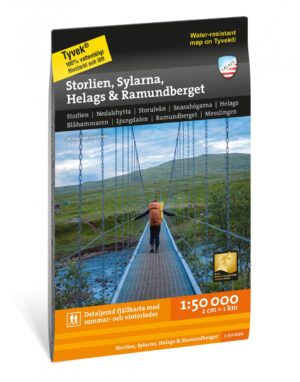 CAL-063  Storlien Sylarna Helags Ramundberget wandelkaart 1:50.000 9789189371002  Calazo Calazo Zweden midden  Wandelkaarten Midden Zweden