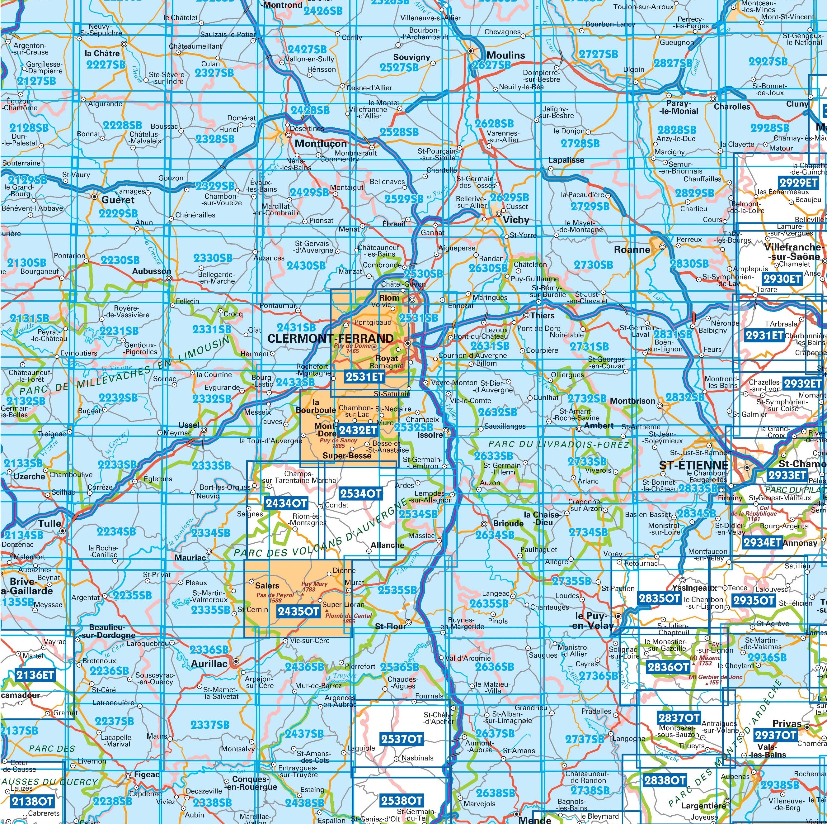 SB-2335 Pleaux, St.Cernin, Salers | wandelkaart 1:25.000 9782758548560 IGN IGN 25 Auvergne Wandelkaarten Auvergne SB-2335 Pleaux, St.Cernin, Salers | wandelkaart 1:25.000 9782758548560 IGN IGN 25 Auvergne Wandelkaarten Auvergne