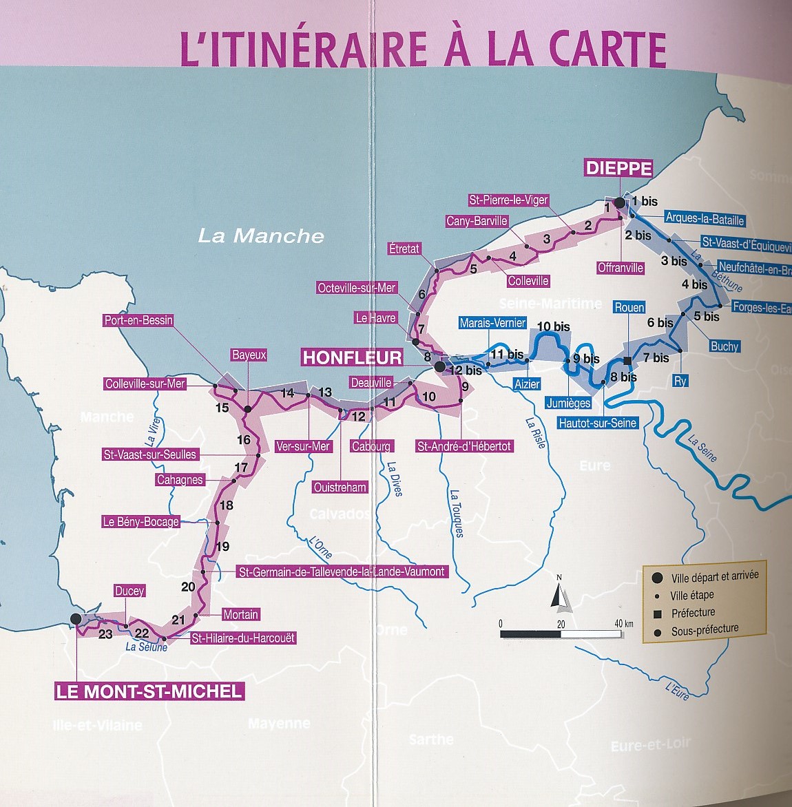 Normandië fietsgids: la Côte Normande à Vélo 9782844665355 Chamina Guides à Vélo Fietsgidsen, Meerdaagse fietsvakanties Normandië Normandië fietsgids: la Côte Normande à Vélo 9782844665355 Chamina Guides à Vélo Fietsgidsen, Meerdaagse fietsvakanties Normandië