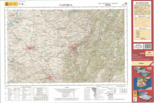Hoja-928 Topografische wandelkaart omgeving Cazorla 1:50.000 9788441646582  CNIG Spanje 1:50.000  Wandelkaarten Prov. Jaén & Almería (Oost-Andalusië)