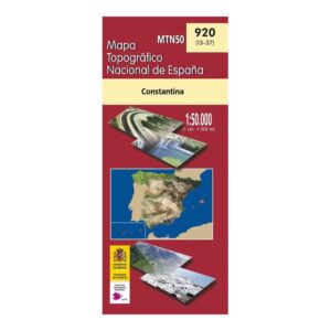 Hoja-920  Cazalla de la Sierra 1:50.000 9788498100747  CNIG Spanje 1:50.000  Wandelkaarten Sevilla & Cordoba