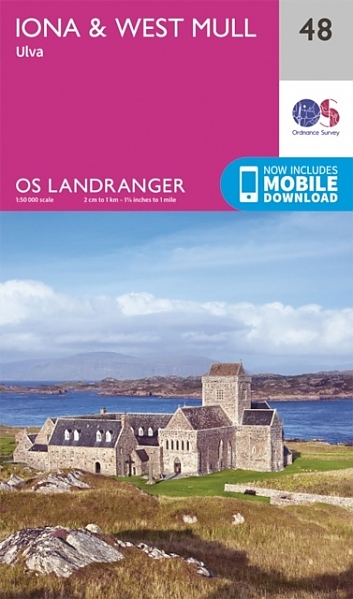 LR-048 Iona, Ulva + West Mull | topografische wandelkaart 9780319261460 Ordnance Survey Landranger Maps 1:50.000 Wandelkaarten Skye & the Western Isles LR-048 Iona, Ulva + West Mull | topografische wandelkaart 9780319261460 Ordnance Survey Landranger Maps 1:50.000 Wandelkaarten Skye & the Western Isles