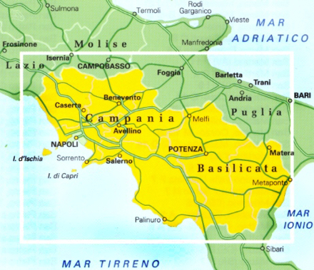 TCI-12 Campania / Basilicata 1:200.000 9788836577989 TCI Italië Wegenkaarten Landkaarten en wegenkaarten Calabrië & Basilicata, Napels, Amalfi, Cilento, Campanië TCI-12 Campania / Basilicata 1:200.000 9788836577989 TCI Italië Wegenkaarten Landkaarten en wegenkaarten Calabrië & Basilicata, Napels, Amalfi, Cilento, Campanië