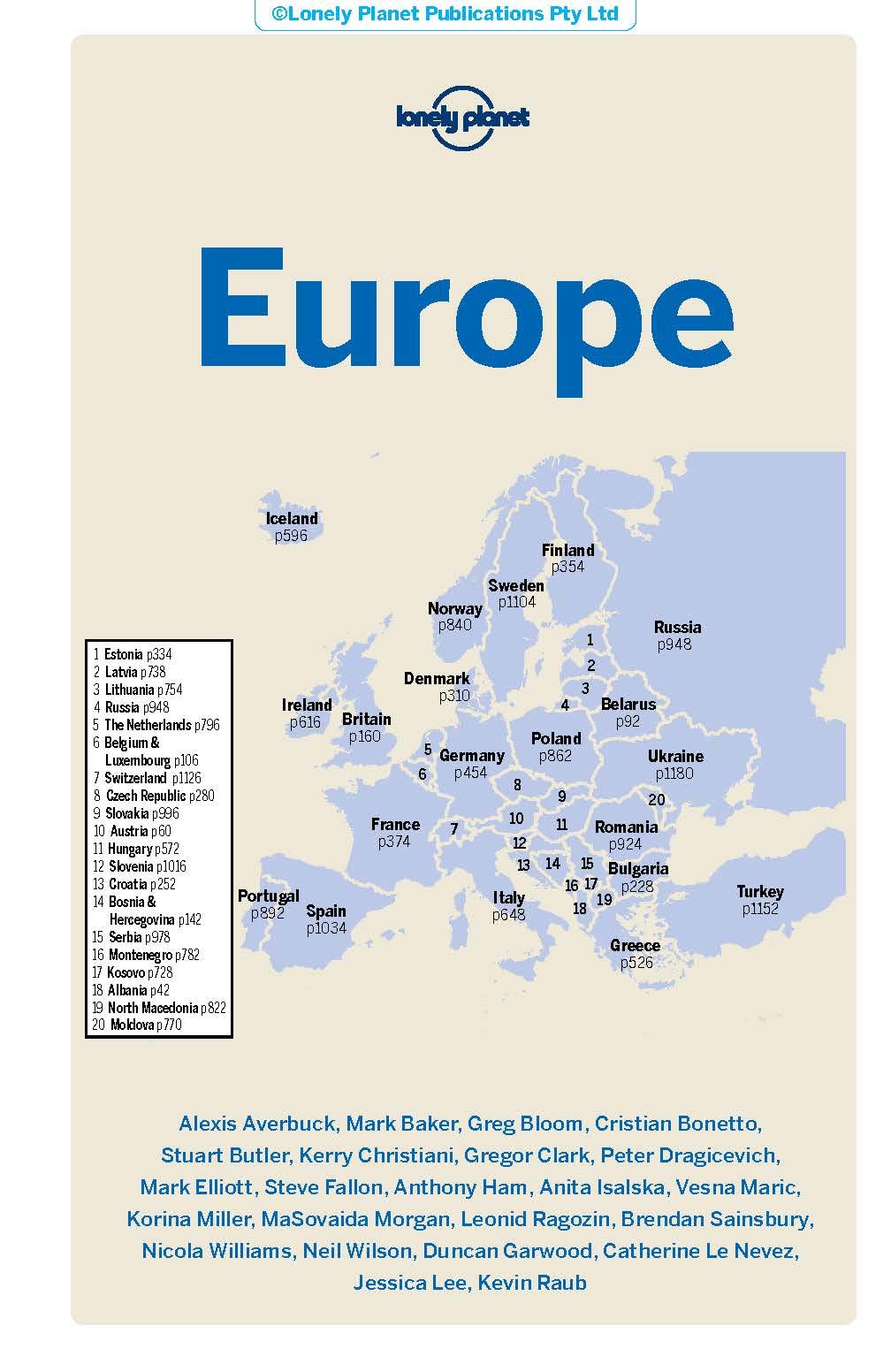 Lonely Planet Europe 9781788683906 Lonely Planet Travel Guides Reisgidsen Europa Lonely Planet Europe 9781788683906 Lonely Planet Travel Guides Reisgidsen Europa