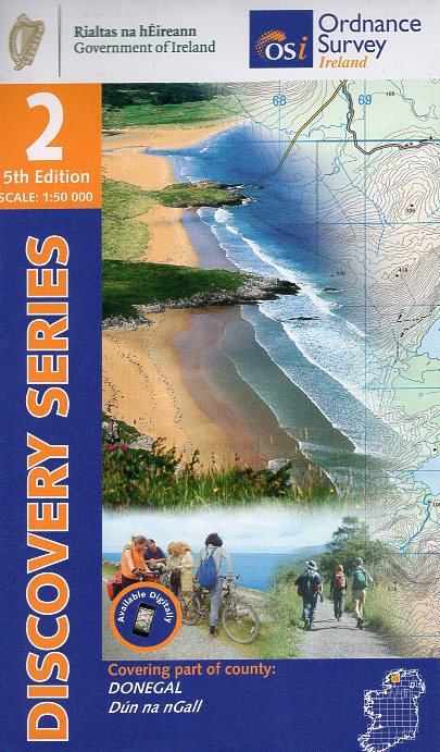 DM-02 Donegal Milford (Donegal North Central) 9781912140145 Ordnance Survey Ireland Discovery Maps 1:50.000 Wandelkaarten Galway, Connemara, Donegal DM-02 Donegal Milford (Donegal North Central) 9781912140145 Ordnance Survey Ireland Discovery Maps 1:50.000 Wandelkaarten Galway, Connemara, Donegal
