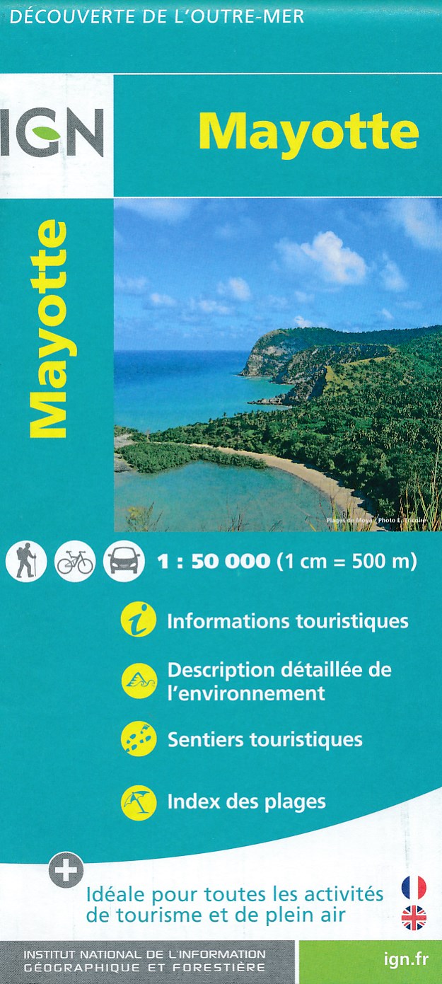 kaart, wandelkaart Mayotte 1:50.000 9782758534884 IGN Landkaarten en wegenkaarten, Wandelkaarten Comoren kaart, wandelkaart Mayotte 1:50.000 9782758534884 IGN Landkaarten en wegenkaarten, Wandelkaarten Comoren