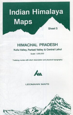 LMI 5  Himachal Pradesh (Kulu) MW155  Leomann Maps 1:200.000 Indian Himalaya Maps  Landkaarten en wegenkaarten Indiase Himalaya