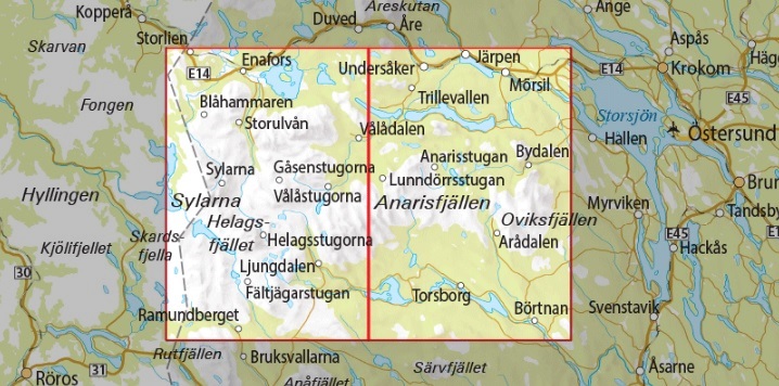 OK-11 wandelkaart Jämtlandsfjällen 1:75.000 9789113105086 Norstedts Outdoorkartan (Fjällkartan) Wandelkaarten Midden Zweden OK-11 wandelkaart Jämtlandsfjällen 1:75.000 9789113105086 Norstedts Outdoorkartan (Fjällkartan) Wandelkaarten Midden Zweden
