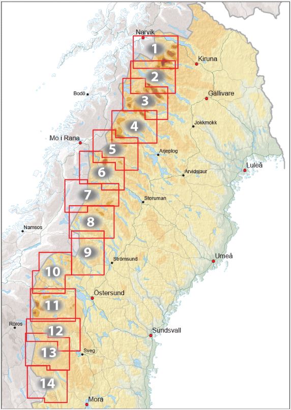 OK-11 wandelkaart Jämtlandsfjällen 1:75.000 9789113105086 Norstedts Outdoorkartan (Fjällkartan) Wandelkaarten Midden Zweden OK-11 wandelkaart Jämtlandsfjällen 1:75.000 9789113105086 Norstedts Outdoorkartan (Fjällkartan) Wandelkaarten Midden Zweden