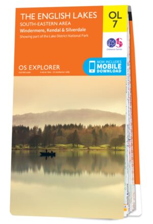 EXP-007  English Lakes - South East  OL7 | wandelkaart 1:25.000 9780319264027  Ordnance Survey Explorer Maps 1:25t.  Wandelkaarten Noordwest-Engeland