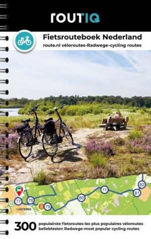 fietsatlas Routiq Fietsrouteboek Nederland 9789028704091  Falk   Fietsgidsen, Fietskaarten Nederland