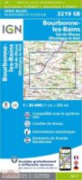 SB-3219 Bourbonne-les-Bains - Val-de-Meuse | wandelkaart 1:25.000 9782758535768  IGN IGN 25 Champagne / Ardennes  Wandelkaarten Champagne, Franse Ardennen