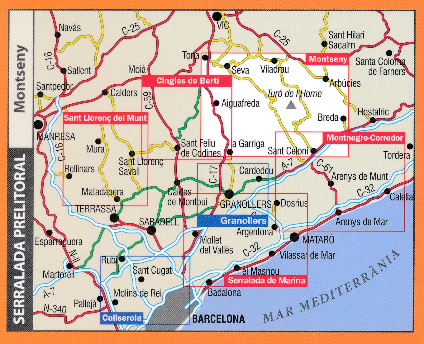 wandelkaart Montseny 1:25.000 9788480908474 Editorial Alpina Wandelkaarten Catalonië wandelkaart Montseny 1:25.000 9788480908474 Editorial Alpina Wandelkaarten Catalonië