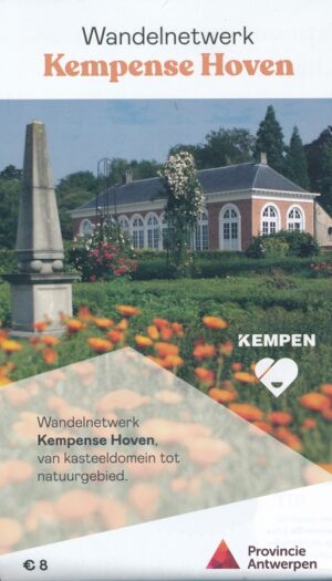 wandelkaart Kempense Hoven 1:25.000 9789464332827  Provincie Antwerpen Wandelnetwerk  Wandelkaarten Antwerpen & oostelijk Vlaanderen