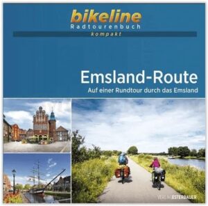Bikeline Emsland Route fietsgids 9783711100153  Esterbauer Bikeline  Fietsgidsen Bremen, Ems, Weser, Hannover & overig Niedersachsen