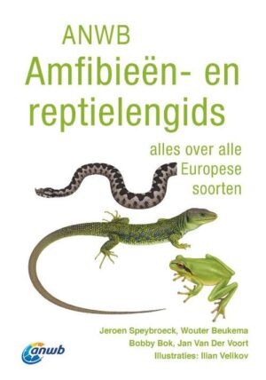 ANWB Amfibieën- en reptielengids 9789021586724 Jeroen Speybroeck Kosmos   Natuurgidsen Europa
