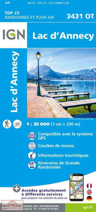 wandelkaart 3431OT Lac d'Annecy, Meer van 1:25.000 9782758552314 IGN IGN 25 Franse Alpen/ Nrd.helft Wandelkaarten Mont Blanc, Chamonix, Haute-Savoie wandelkaart 3431OT Lac d'Annecy, Meer van 1:25.000 9782758552314 IGN IGN 25 Franse Alpen/ Nrd.helft Wandelkaarten Mont Blanc, Chamonix, Haute-Savoie
