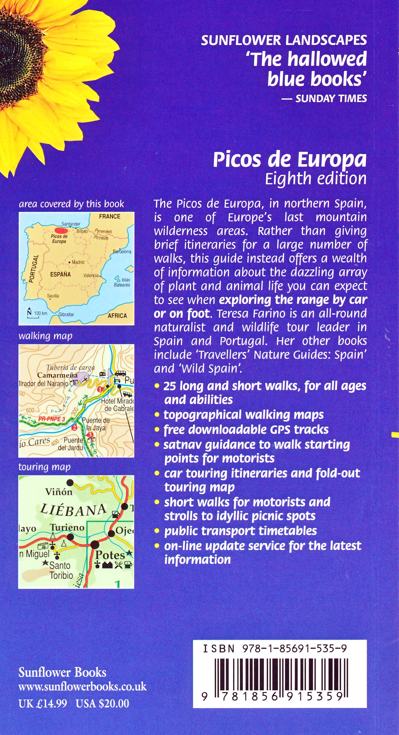 Sunflower Picos de Europa/Cantabrica | wandelgids 9781856915359 Sunflower Landscapes Wandelgidsen Picos de Europa Sunflower Picos de Europa/Cantabrica | wandelgids 9781856915359 Sunflower Landscapes Wandelgidsen Picos de Europa