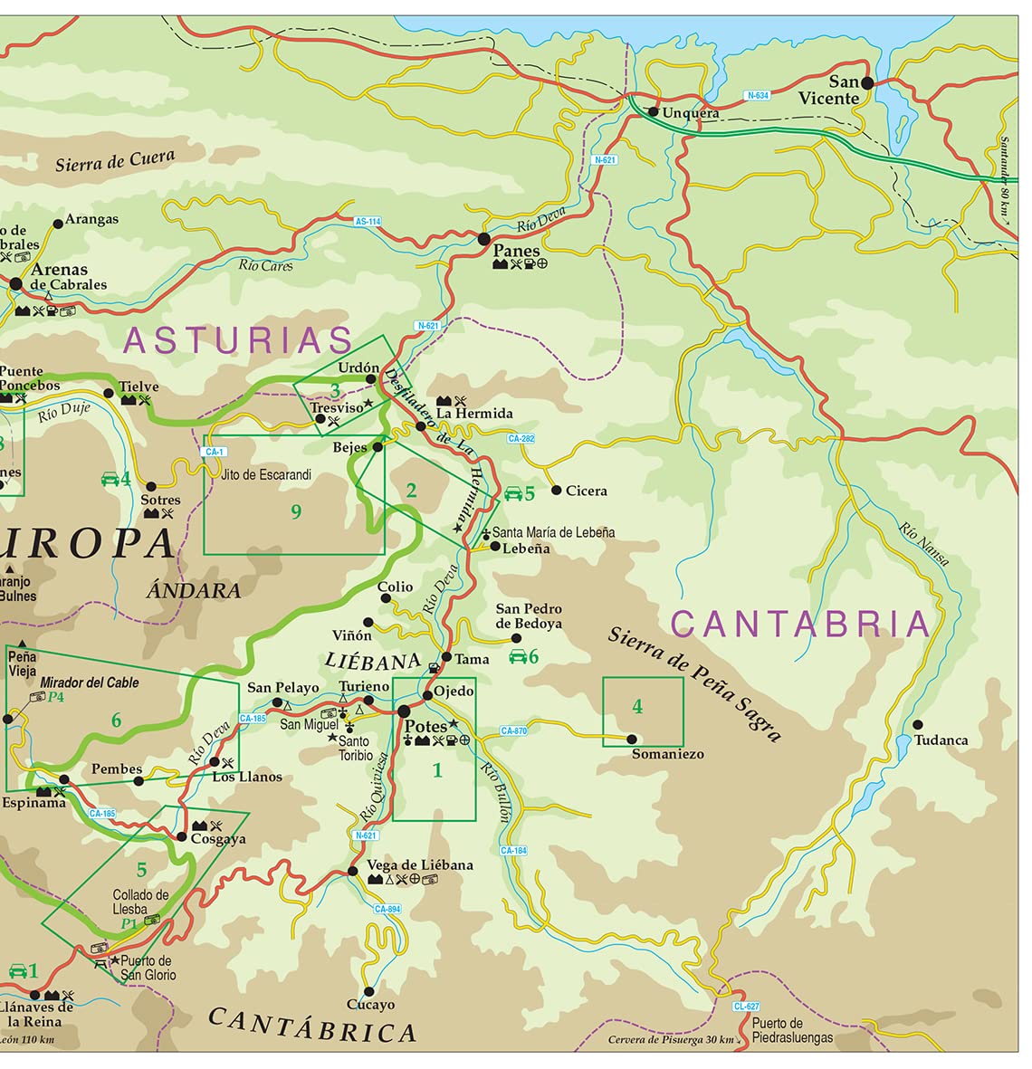 Sunflower Picos de Europa/Cantabrica | wandelgids 9781856915359 Sunflower Landscapes Wandelgidsen Picos de Europa Sunflower Picos de Europa/Cantabrica | wandelgids 9781856915359 Sunflower Landscapes Wandelgidsen Picos de Europa