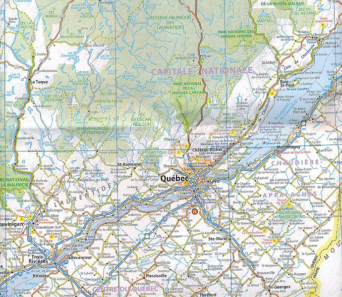 Michelin wegenkaart 760 Québec (Quebec) 1:1.100.000 9782067208728 Michelin Landkaarten en wegenkaarten Montréal & Québec Michelin wegenkaart 760 Québec (Quebec) 1:1.100.000 9782067208728 Michelin Landkaarten en wegenkaarten Montréal & Québec