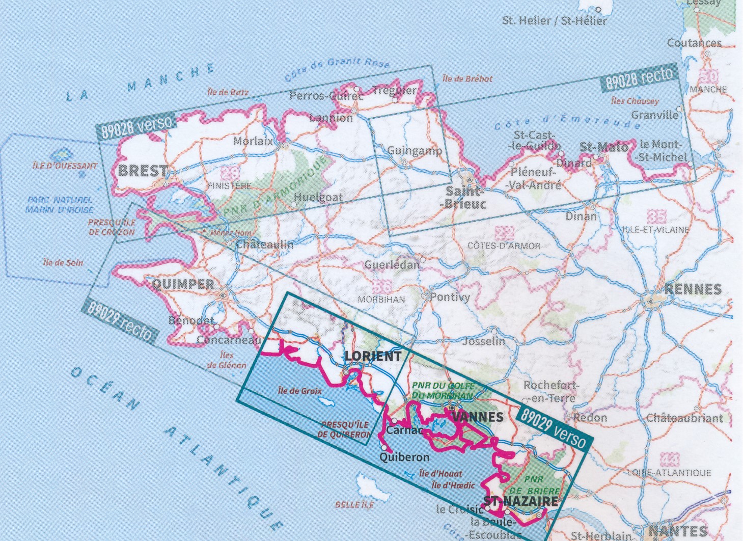 Le Sentier des Douaniers - GR-34 Bretagne Sud | wandelkaart 9782758551287 IGN découverte des chemins Meerdaagse wandelroutes, Wandelkaarten Bretagne Le Sentier des Douaniers - GR-34 Bretagne Sud | wandelkaart 9782758551287 IGN découverte des chemins Meerdaagse wandelroutes, Wandelkaarten Bretagne