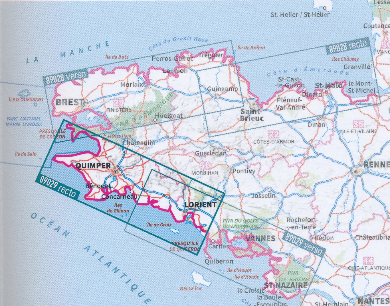 Le Sentier des Douaniers - GR-34 Bretagne Sud | wandelkaart 9782758551287 IGN découverte des chemins Meerdaagse wandelroutes, Wandelkaarten Bretagne Le Sentier des Douaniers - GR-34 Bretagne Sud | wandelkaart 9782758551287 IGN découverte des chemins Meerdaagse wandelroutes, Wandelkaarten Bretagne