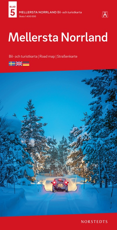 SE-5 Mellersta Norrland 1:400.000 9789189427099 Kartförlaget - Lantmäteriet Bil- och Turistkarta Landkaarten en wegenkaarten Midden Zweden SE-5 Mellersta Norrland 1:400.000 9789189427099 Kartförlaget - Lantmäteriet Bil- och Turistkarta Landkaarten en wegenkaarten Midden Zweden
