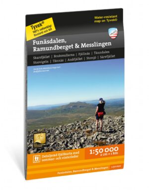 CAL-066  Funäsdalen Ramundberget Messlingen wandelkaart 1:50.000 9789189079991  Calazo Calazo Zweden midden  Wandelkaarten Midden Zweden